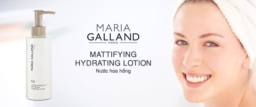 Nước hoa hồng Maria Galland Mattifying Hydrating Lotion