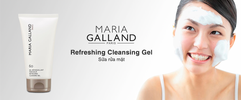 Sữa rửa mặt Maria Galland Refeshing Cleansing Gel – Làn da sáng khỏe tự nhiên
